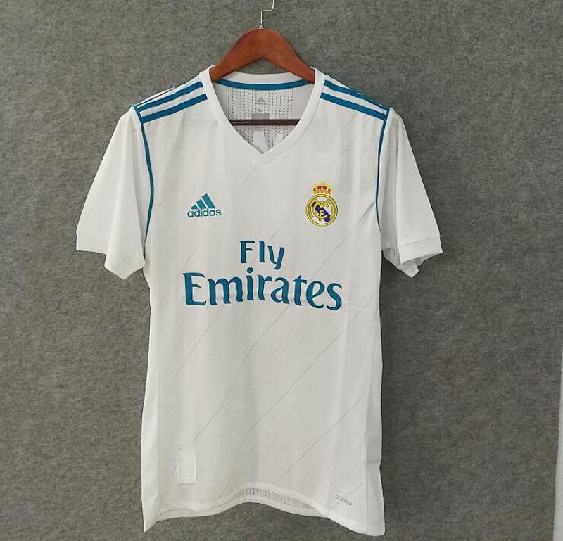 17-18 Real Madrid Home Retro Jerseys