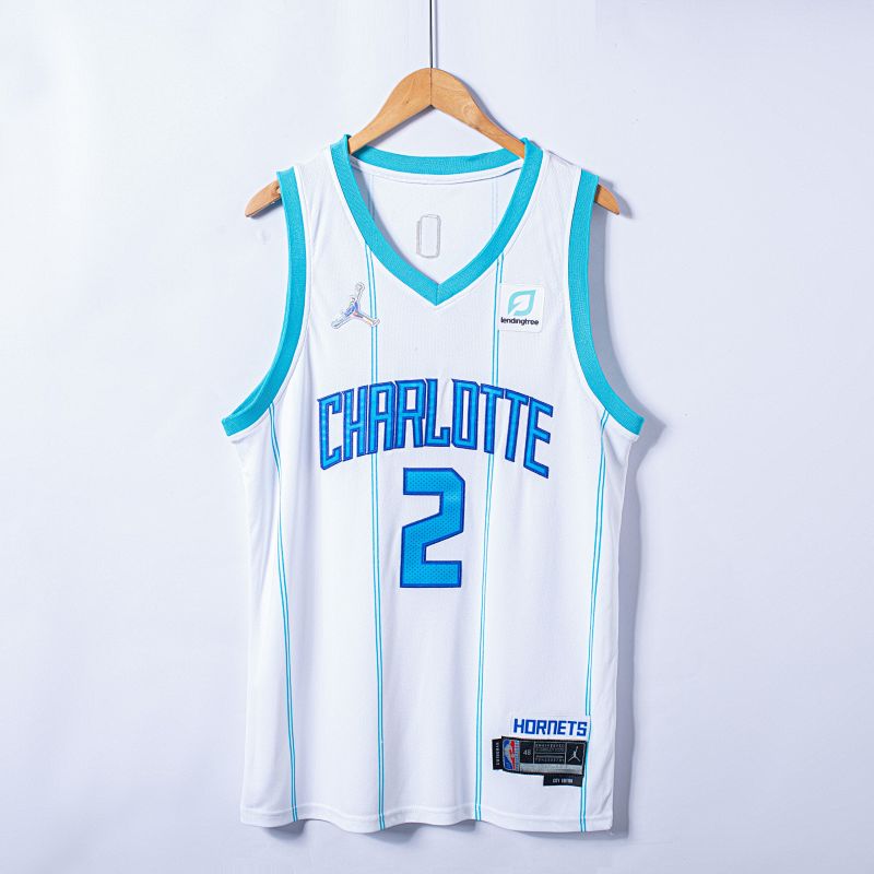 2022 Hornets #2 75th Anniversary Embroidery