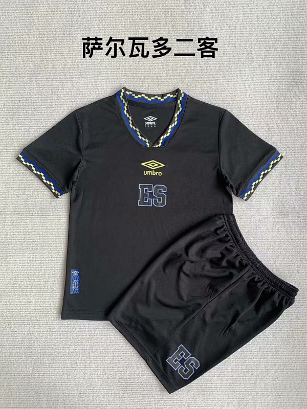 23-24 El Salvador Third Kids Jerseys