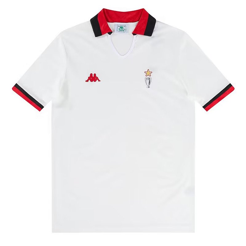 1989-90 AC Milan Retro Champions Jerseys