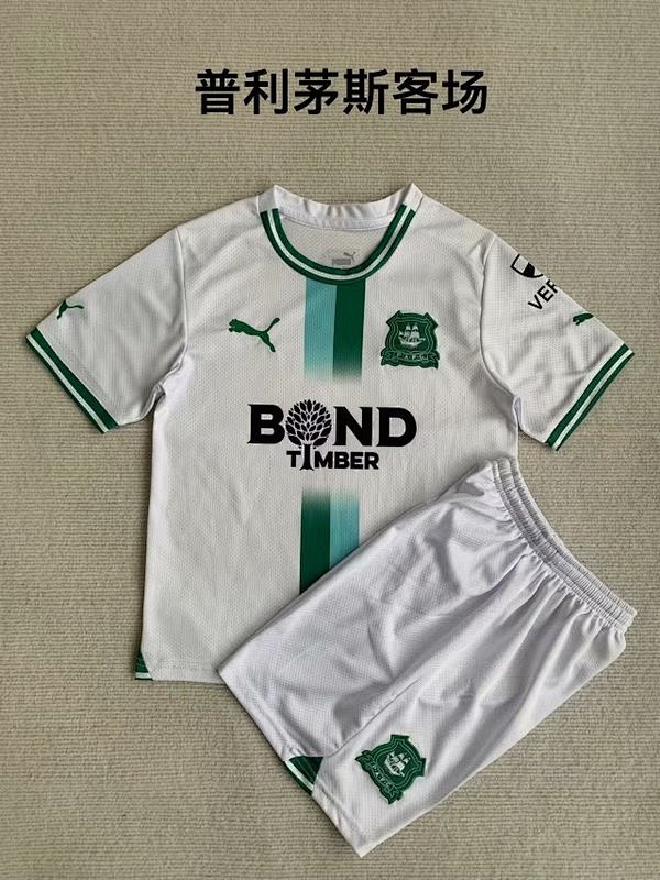 23-24 Plymouth Away Adults And Kids Jerseys