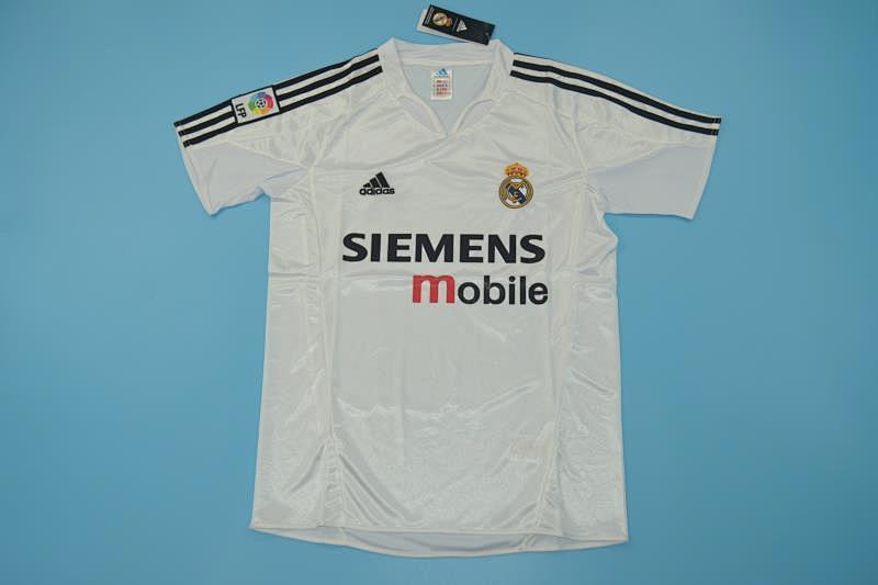 2004-05 Real Madrid Home Retro Jerseys