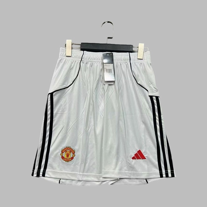 25-26 Man United Home Shorts