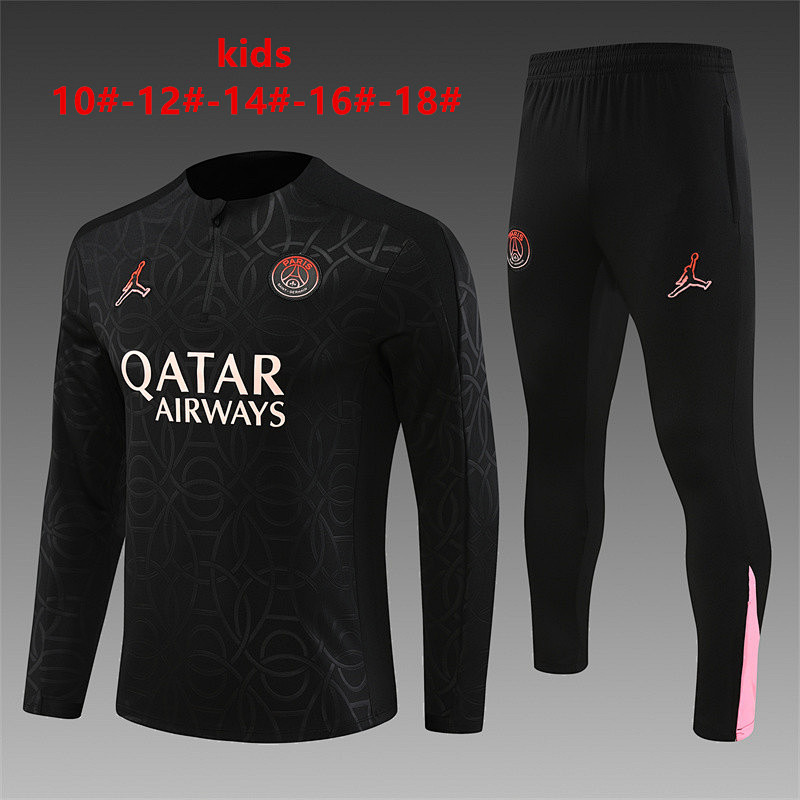24-25 Paris Kids Long Sleeve Training Suit