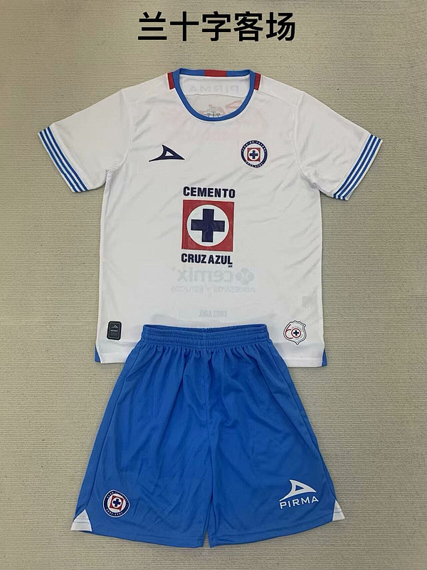 24-25 Cruz Azul Away Kids Jerseys