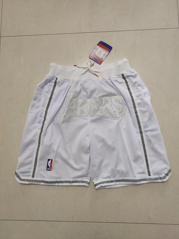 Lakers Pocket Shorts Embroidery