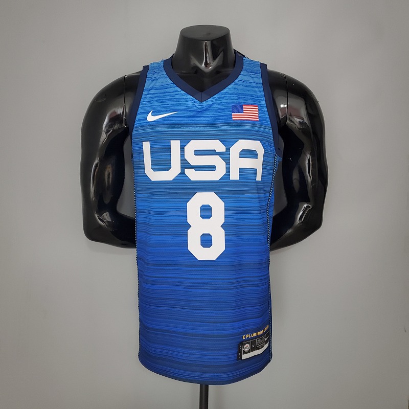 2021 Olympic Games MIDDLETON#8 USA Team USA Blue NBA Jersey S-XXL