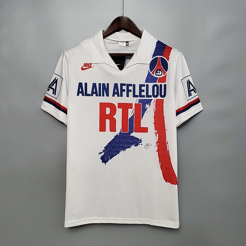 90-91 Paris Away Retro Jerseys