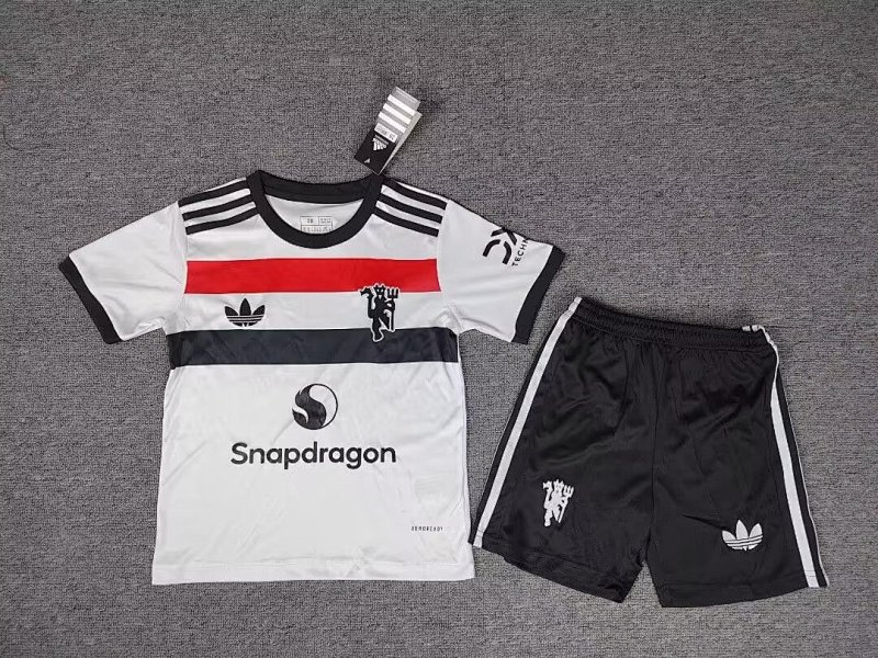 24-25 M-anchester U-nited Third Kids Jerseys