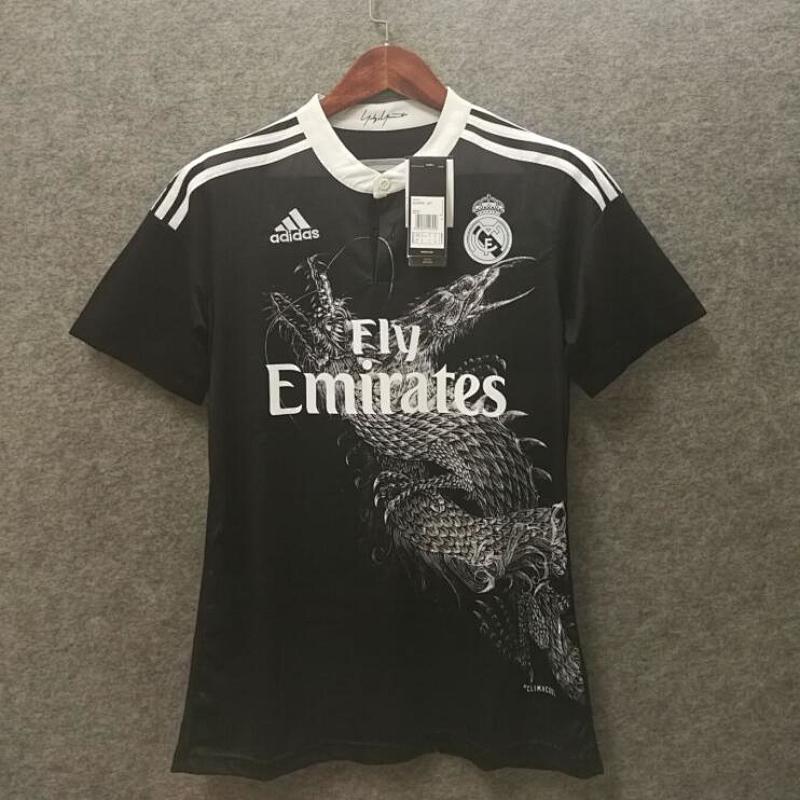 Real Madrid Dragon Retro Jerseys
