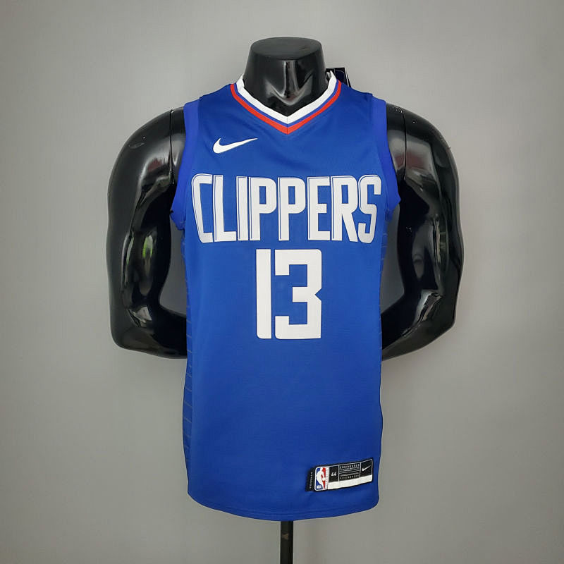 GE0RGE#13 Clippers Limited Edition Blue NBA Jersey S-XXL