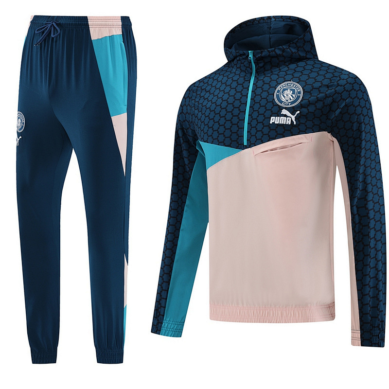 23-24 Manchester City Hoodie Long Sleeve Training Suit