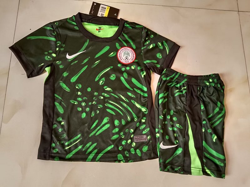 2024 Nigeria Away Kids Jerseys