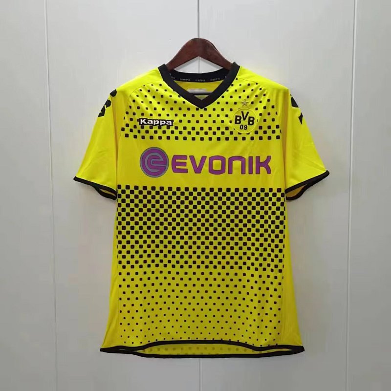 11-12 Dortmund Home Retro Jerseys