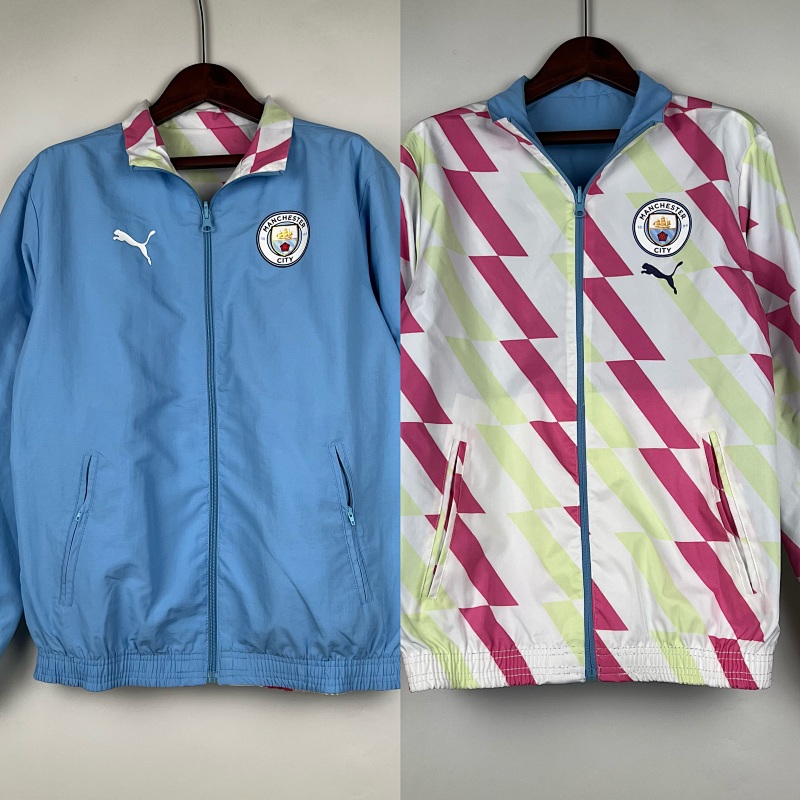 23-24 Manchester City Both Windbreaker Jackets