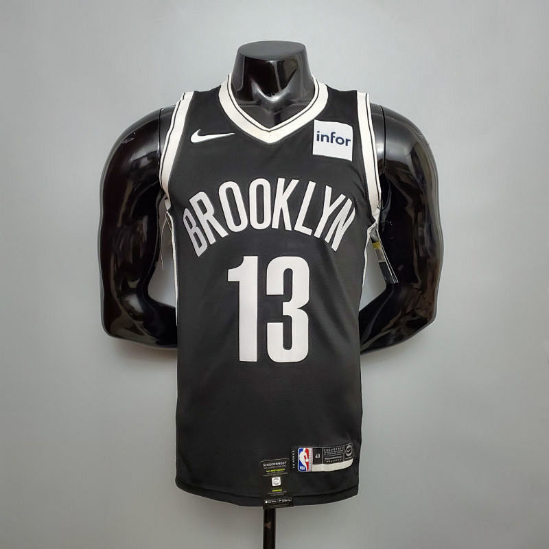 Brooklyn Nets Harden #13 Black S-XXL