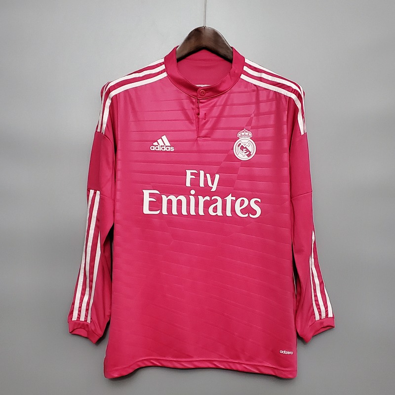 14-15 Real Madrid Retro Long Jerseys