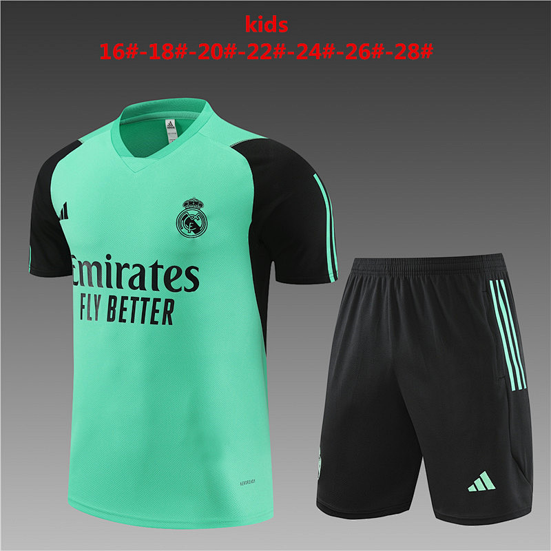 23-24 Real Madrid Kids Training Jerseys