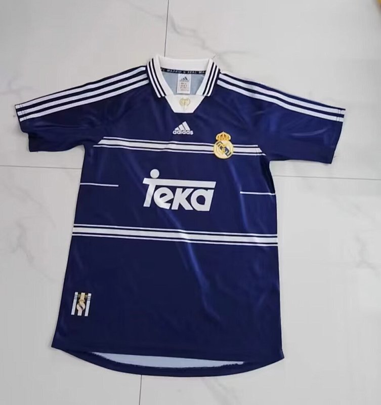 98-99 Real Madrid Away Retro Jerseys