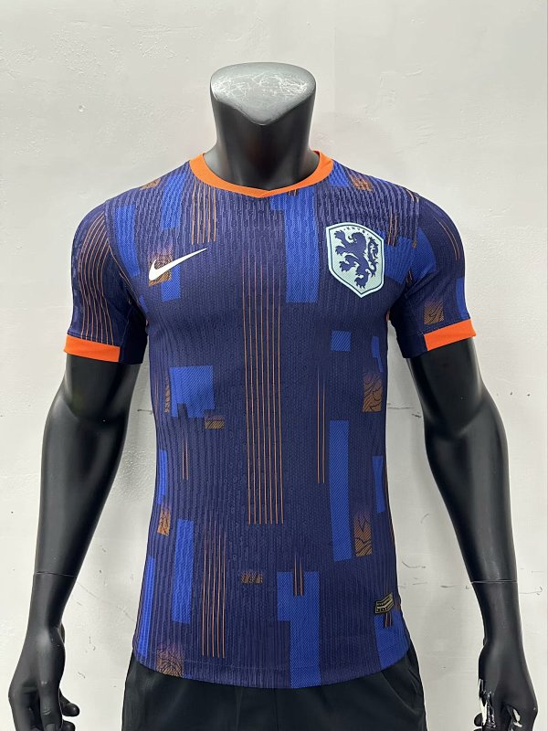 2024 Netherlands Away Player Version Jerseys