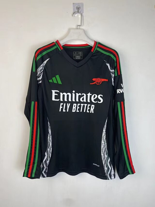 24-25 Arsenal Away Long Sleeve Jerseys