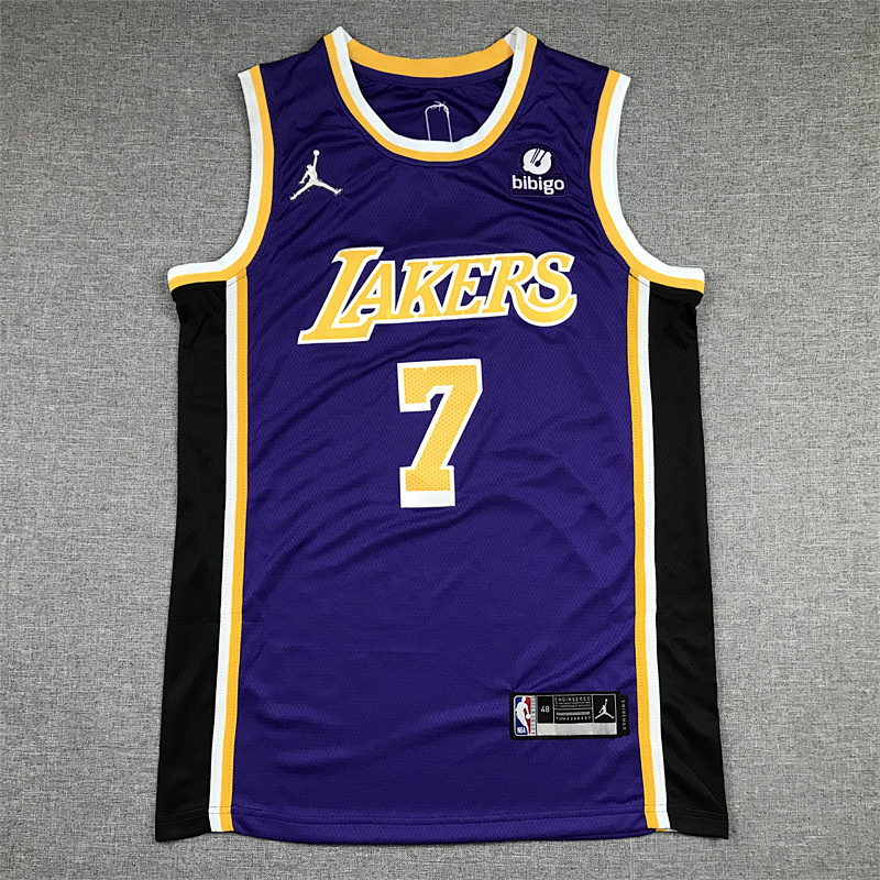 Lakers #7 75th Anniversary Embroidery