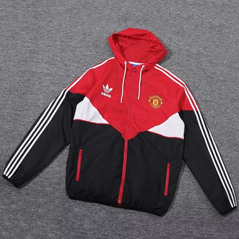 23-24 M-anchester U-nited Hoodies Windbreaker Jackets