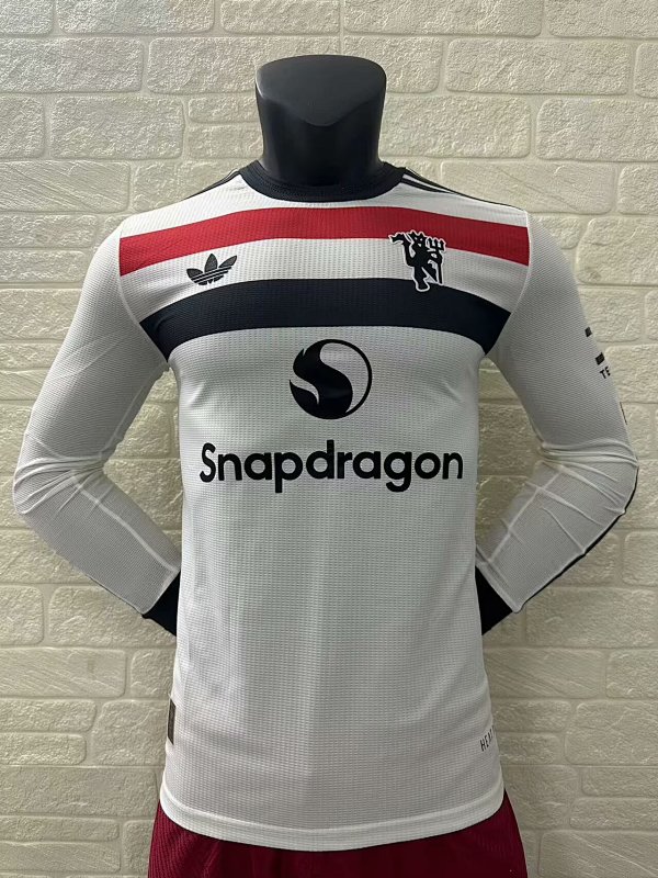24-25 M-anchester U-nited Third Player Version Long Sleeve Jerseys