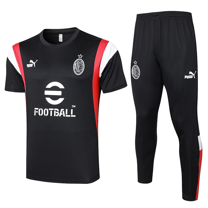 23-24 AC Milan Short Sleeve Training Suit
