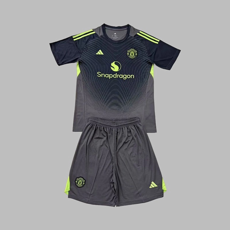 25-26 Man United Goalkeeper Kids Jerseys