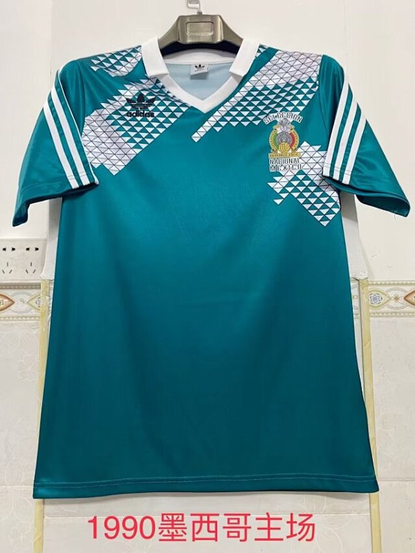 1990 Mexico Home Retro Jerseys