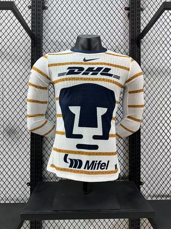 24-25 Pumas Home Player Version Long Sleeve Jerseys