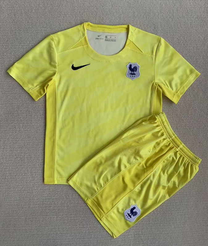 2023 France Goalkeeper Jerseys