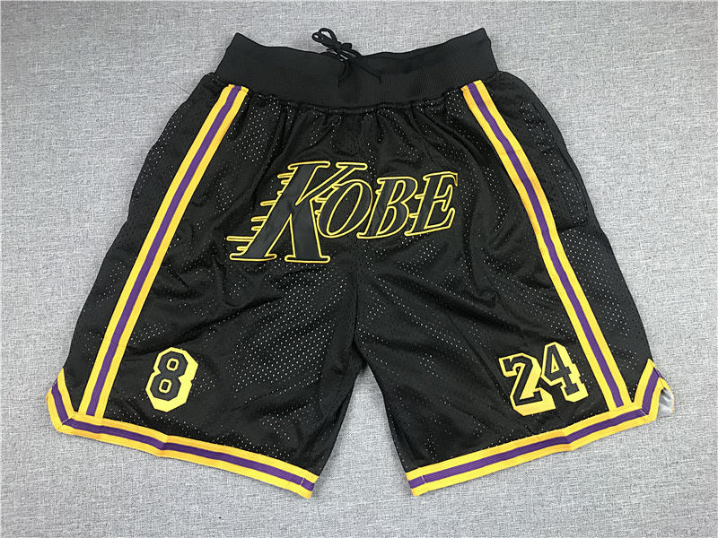 Lakers Pocket Shorts Embroidery
