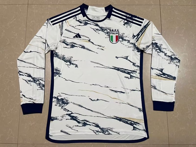 23-24 Italy Away Long Sleeve Jerseys