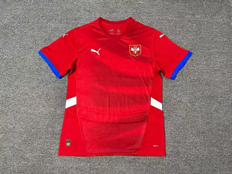 2024 Serbia Home Jerseys