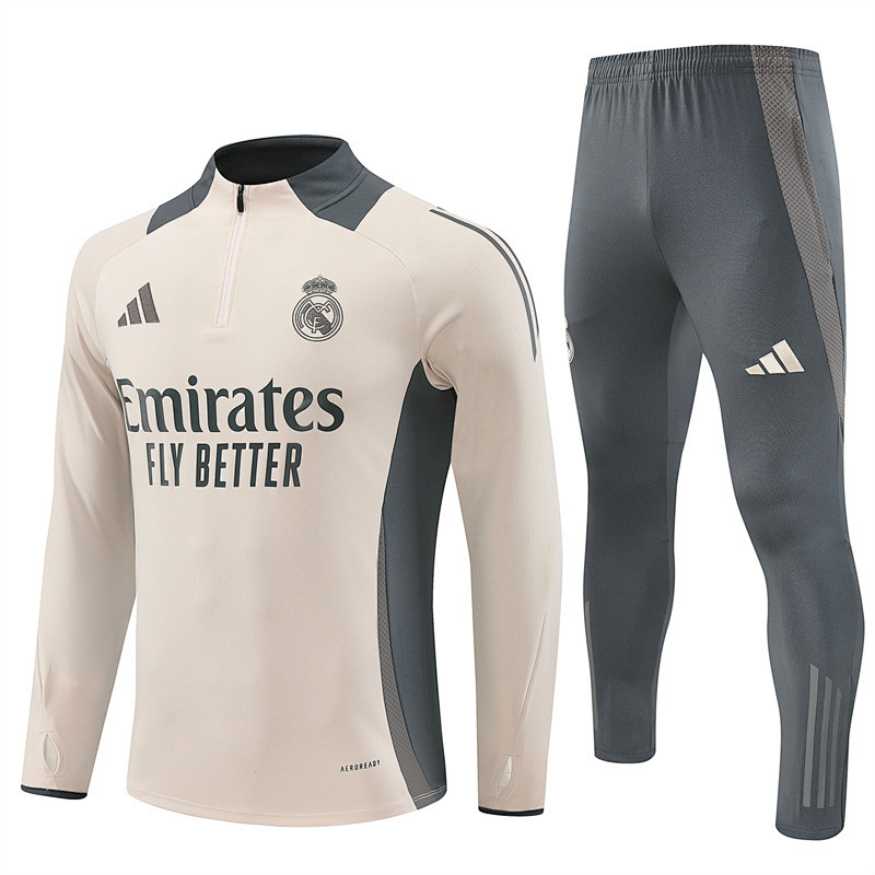 24-25 Real Madrid Long Sleeve Training Suit