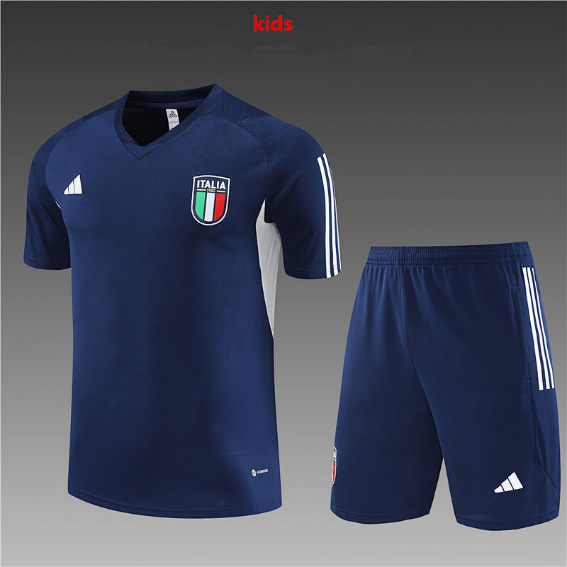 2023 Italy Training Kids Jerseys