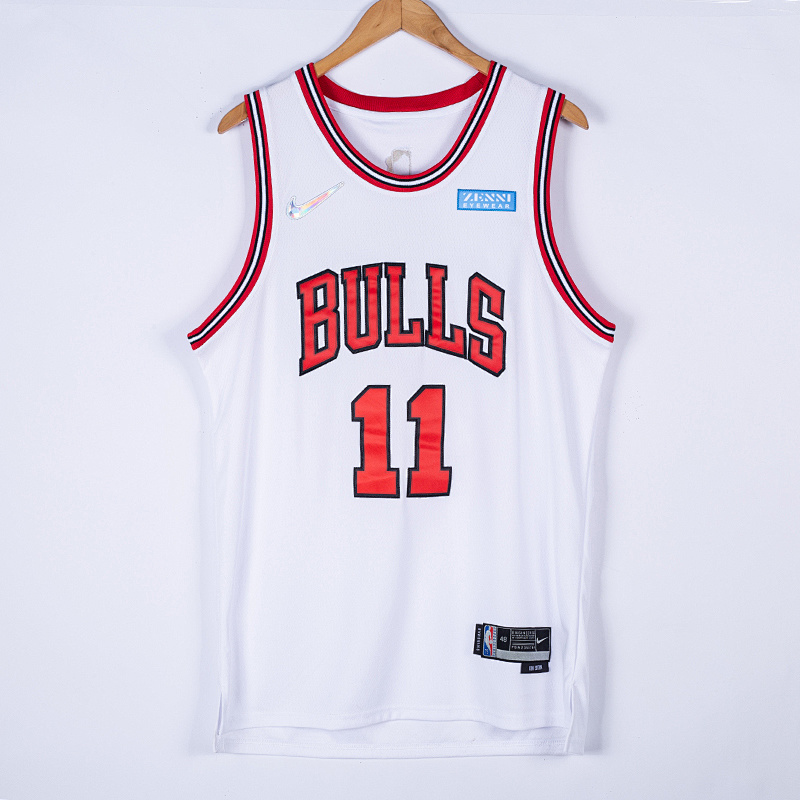 2022 Bulls #11 75th Anniversary Embroidery