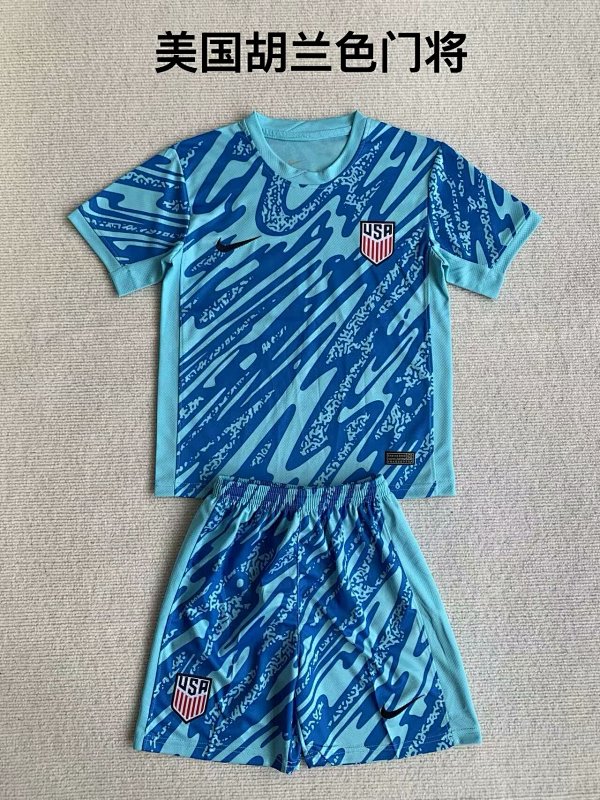 2024 USA Goalkeeper Adults And Kids Jerseys