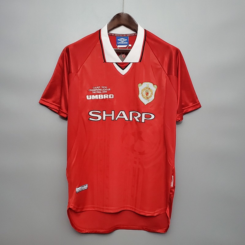 1999-00 M-anchester U-nited Home Retro Jerseys
