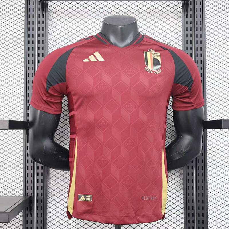 2024 Belgium Home Player Version Jerseys