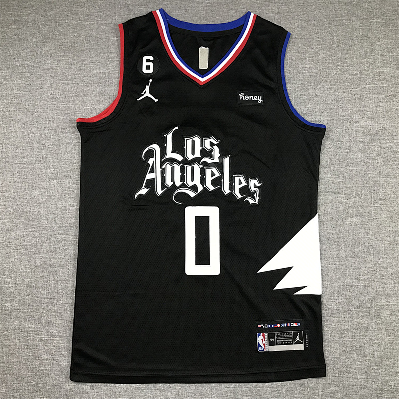 2023 Clippers #0 Embroidery