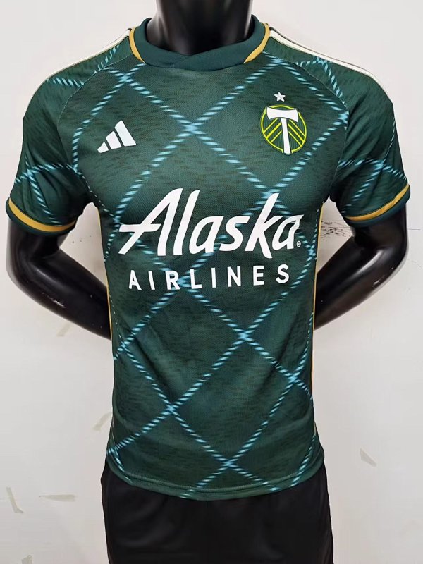 23-24 Portland Timbers Home Player Version Jerseys