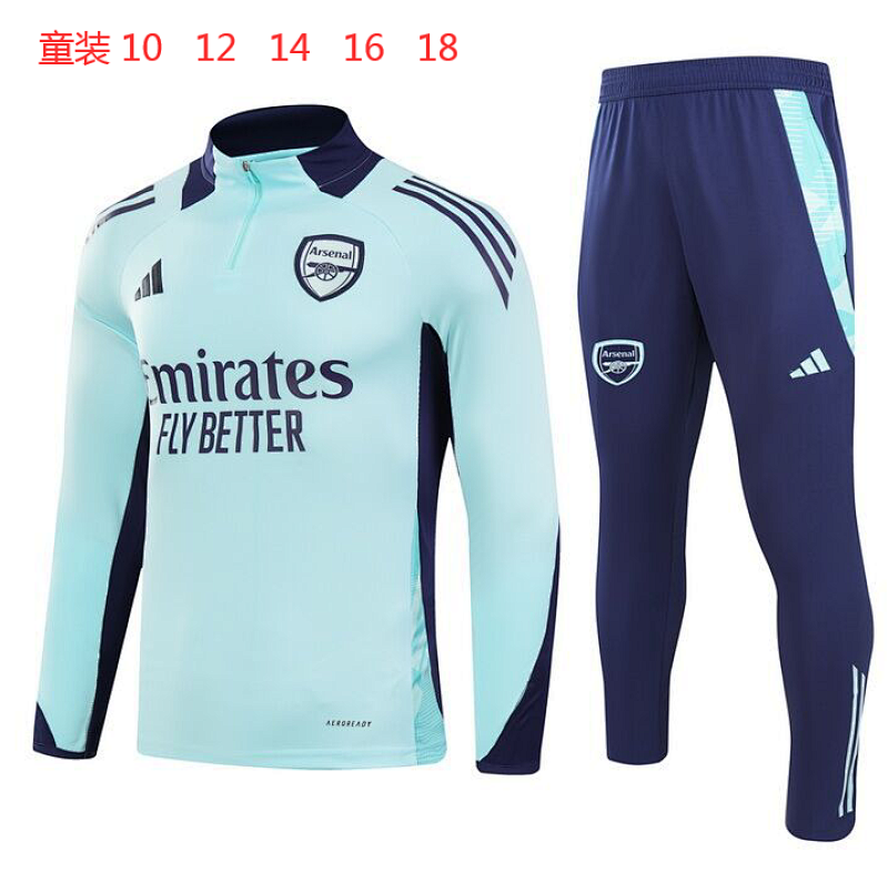 24-25 Arsenal Kids Long Sleeve Training Suit