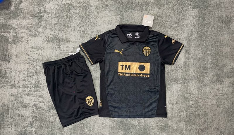 24-25 Valencia Away Kids Jerseys