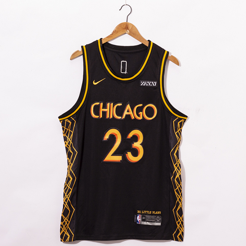 2021 Bulls #23 Embroidery