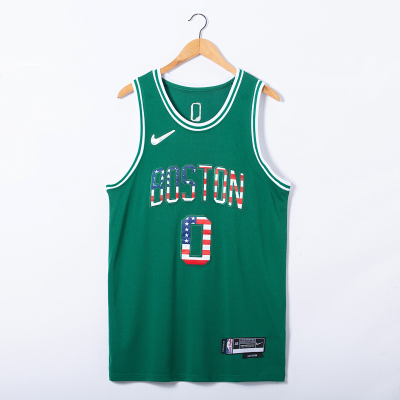 Celtics #0 75th Anniversary Embroidery
