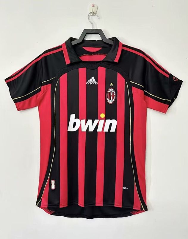 06-07 AC Milan Home Retro Jerseys