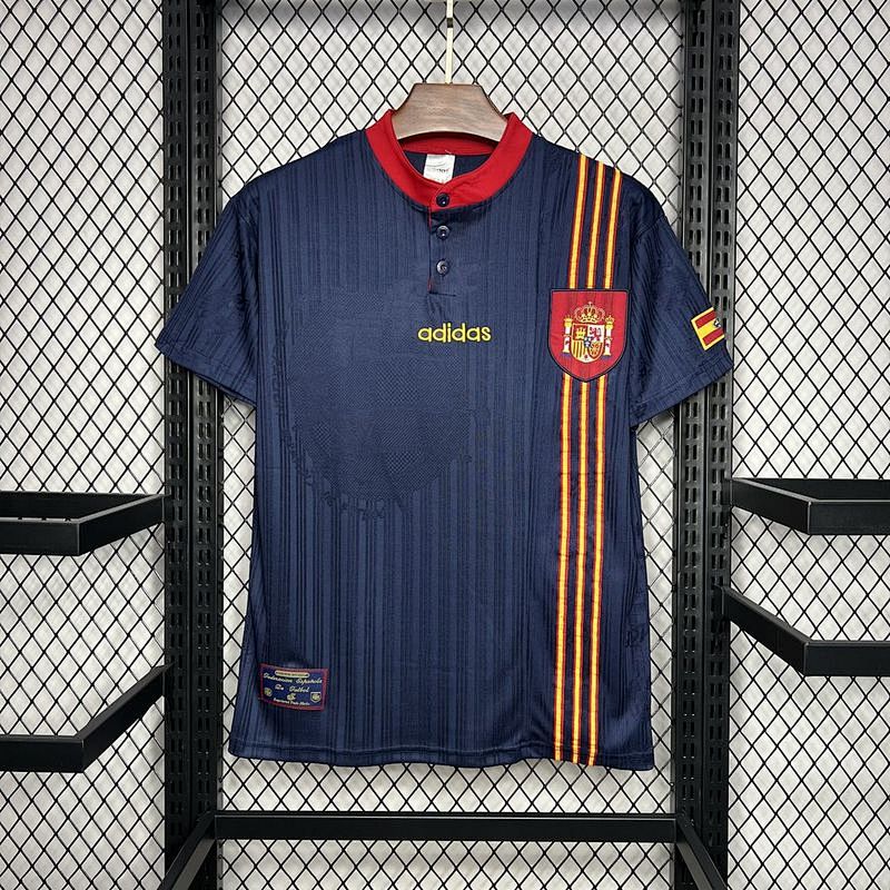 1996 Spain Away Retro Jerseys